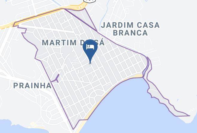 Caraguatatuba - Pousada Caragua Maps