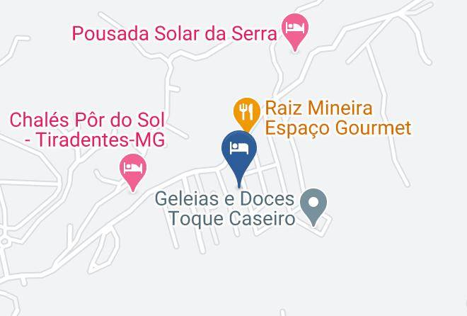 Tiradentes - Pousada Caramelo Maps