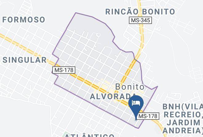 Bonito - Pousada Caranda Maps