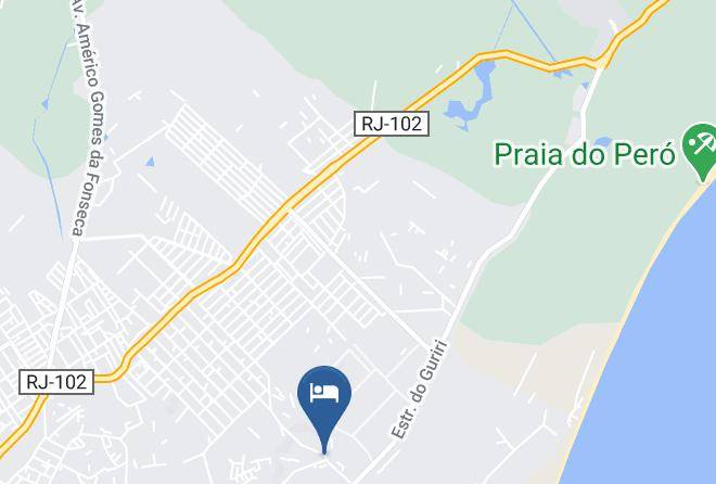 Cabo Frio - Pousada Caravelas Del Mar Maps