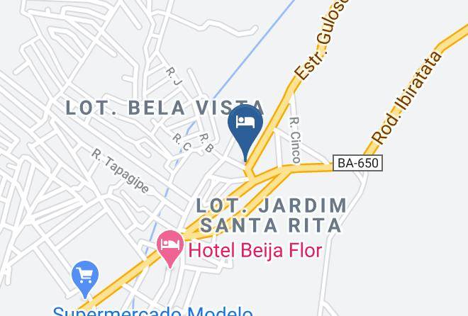 Ipiau - Pousada Cardoso Maps