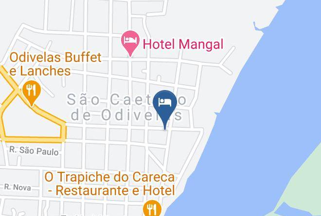 Sao Caetano De Odivelas - Pousada Carioca Maps