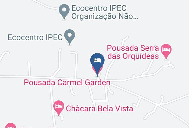 Pirenopolis - Pousada Carmel Garden Maps
