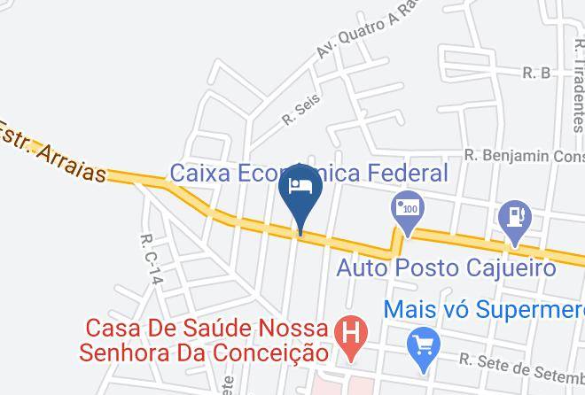 Campos Belos - Pousada Carnauba Maps