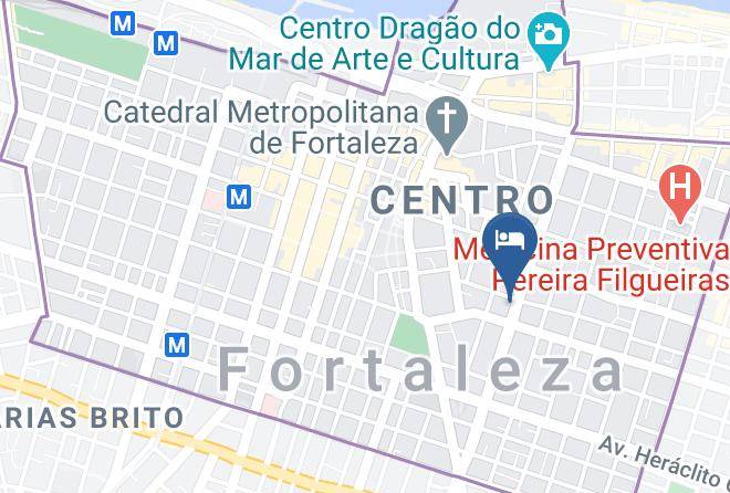 Fortaleza - Pousada Avenida Maps