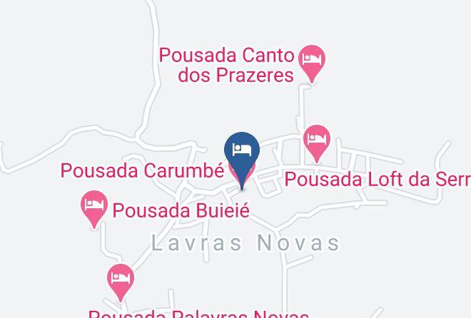Ouro Preto - Pousada Carumbe Maps