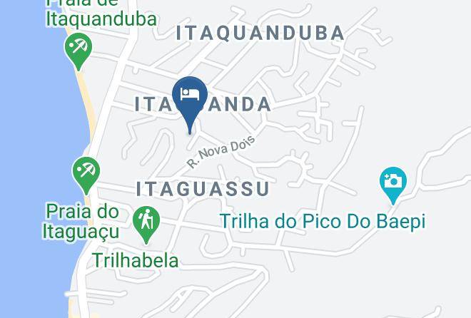 Ilhabela - Chales Raiar Do Baepi Maps