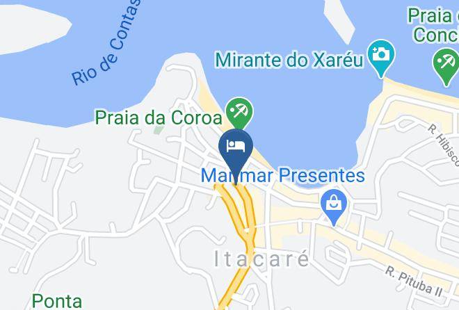 Itacare - Pousada Pedra Solitaria Maps