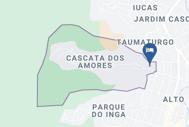 Teresopolis - Pousada Cascata Dos Amores Maps