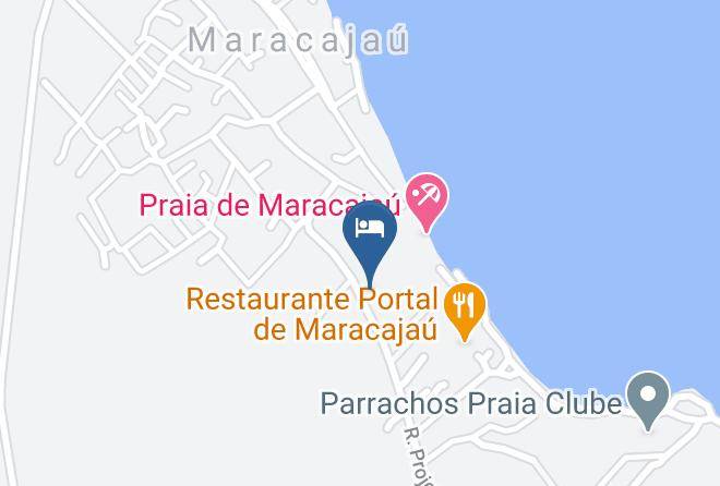 Maxaranguape - Pousada Caseira Maracajau Maps