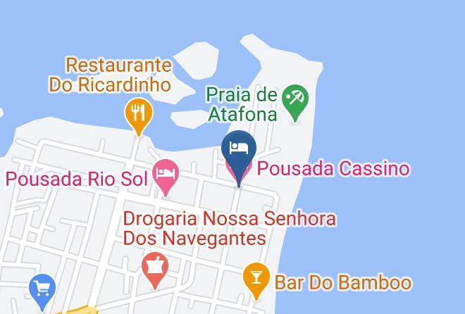 Sao Joao Da Barra - Pousada Cassino Maps