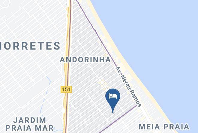 Itapema - Pousada Castanheira Sc Maps