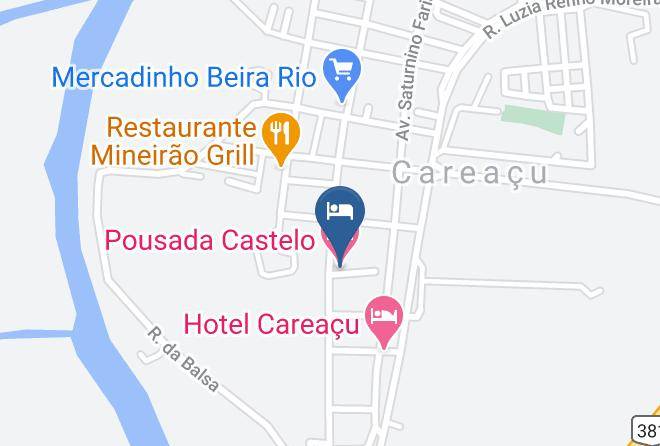 Careacu - Pousada Castelo Maps