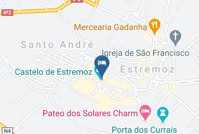 Estremoz - Pousada Castelo Estremoz Maps