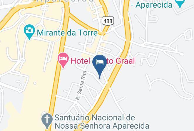 Aparecida - Pousada Castro Maps