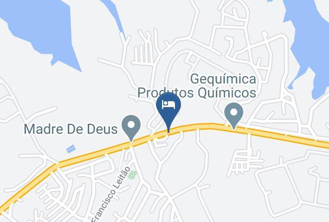 Madre De Deus - Pousada Catarinense Maps