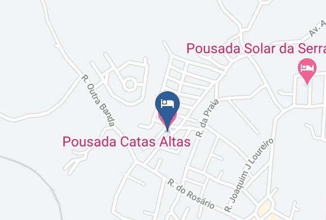 Catas Altas - Pousada Catas Altas Maps