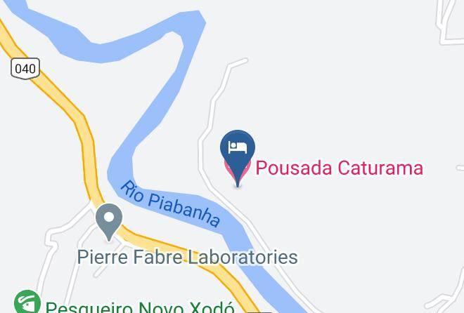 Areal - Pousada Caturama Maps