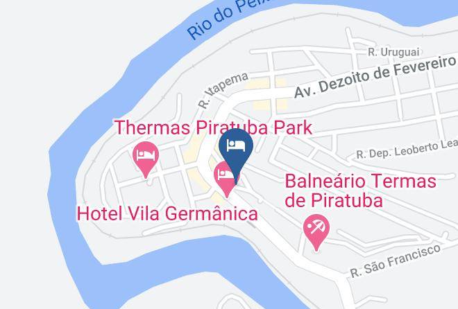 Piratuba - Pousada Center Maps