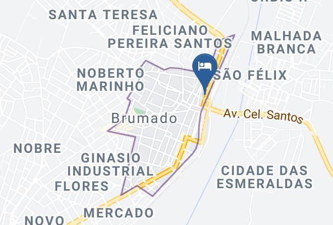 Brumado - Pousada Central Maps