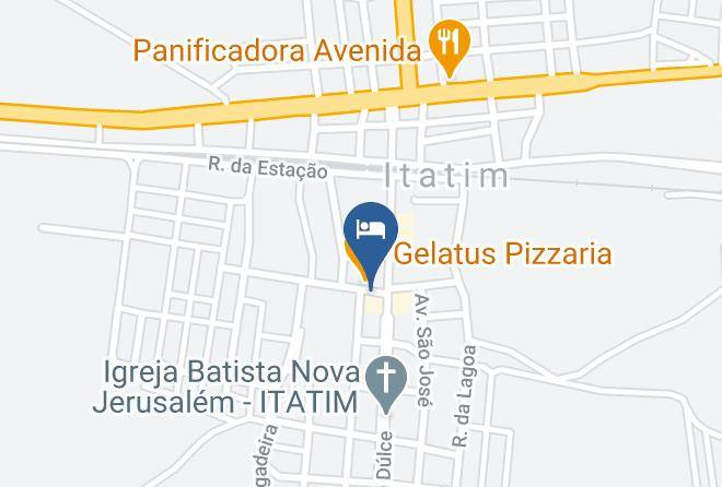 Itatim - Pousada Central Maps