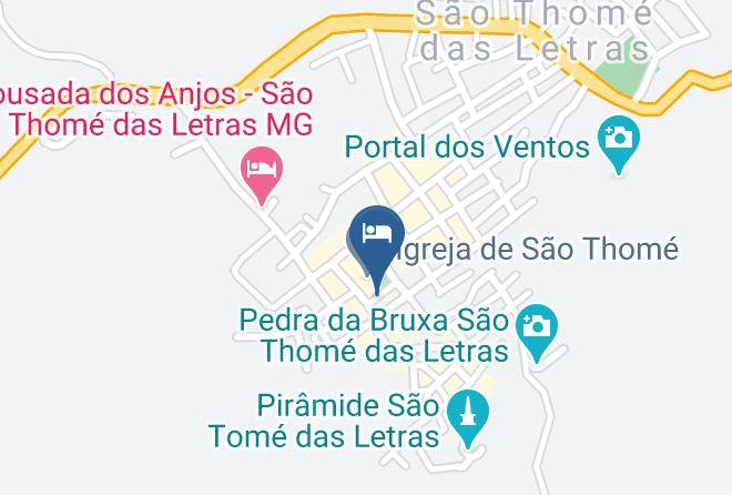 Sao Tome Das Letras - Pousada Central Maps