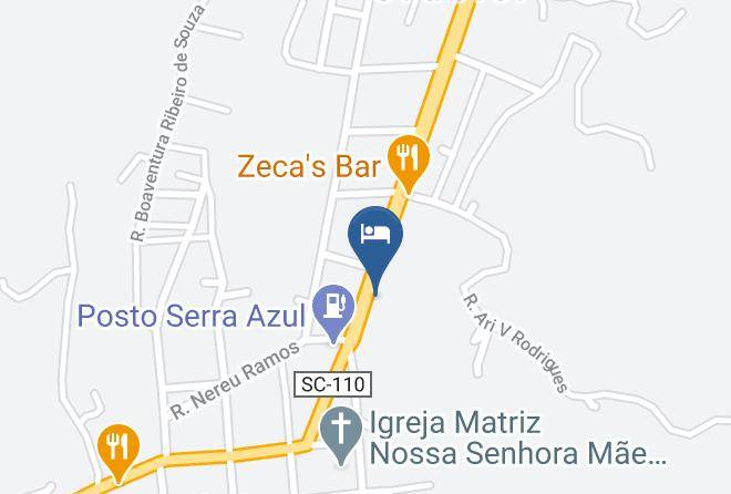 Urubici - Pousada Central Urubici Maps