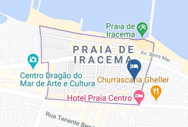 Fortaleza - Pousada Centro E Praia Maps