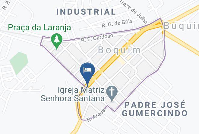 Buquim - Pousada Centrosul Maps