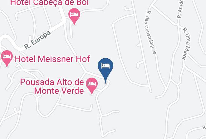 Camanducaia - Pousada Cerejeiras Maps