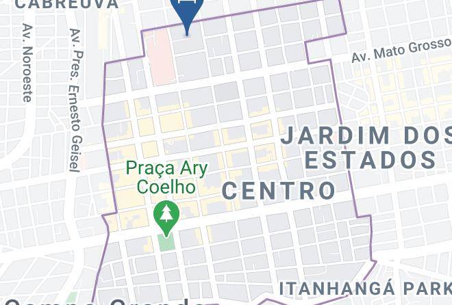 Campo Grande - Pousada Ceu Azul Maps