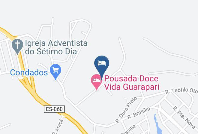 Guarapari - Pousada Chacara Feliz Maps