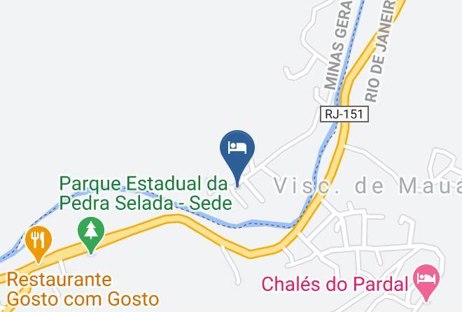 Resende - Pousada Chale Cantinho Verde Maps