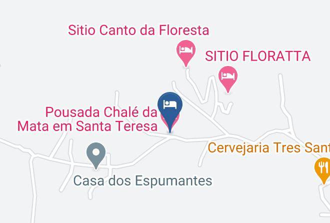 Santa Teresa - Pousada Chale Da Mata Em Santa Teresa Maps