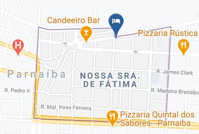 Parnaiba - Pousada Chale Suico Maps