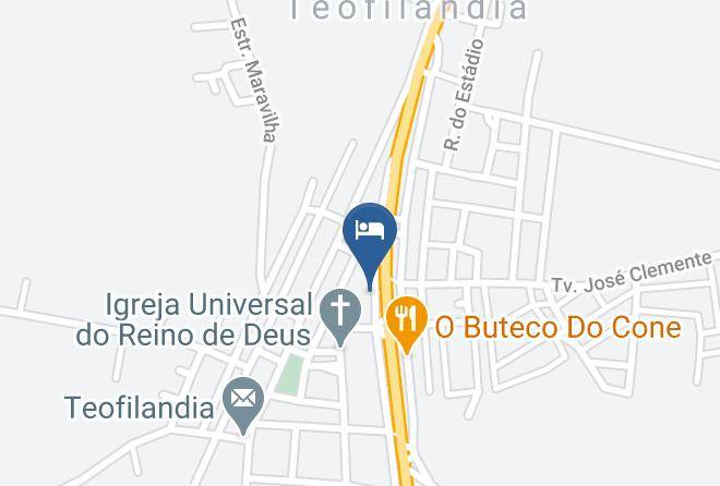 Teofilandia - Pousada Chale Maps