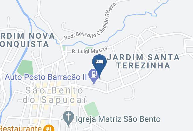 Sao Bento Do Sapucai - Pousada Chales Da Estalagem Maps