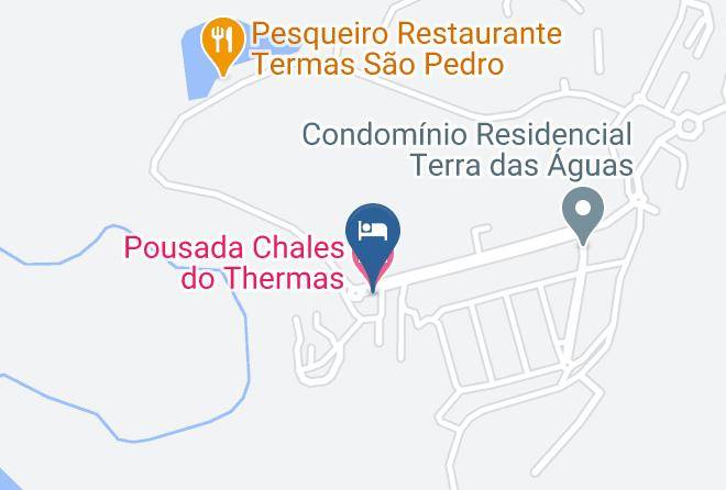 Sao Pedro - Pousada Chales Do Thermas Maps