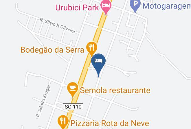Urubici - Pousada Chales No Lago Maps