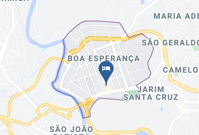 Santa Luzia - Pousada Chao Da Terra Maps