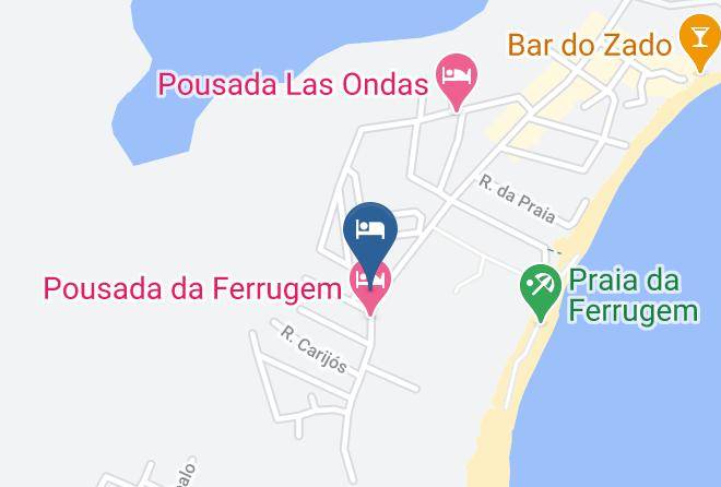 Garopaba - Pousada Charle Brown Maps