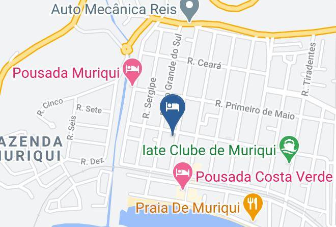 Mangaratiba - Pousada Charlies Chaplin Maps