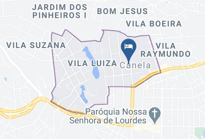 Canela - Pousada Charm Canela Maps
