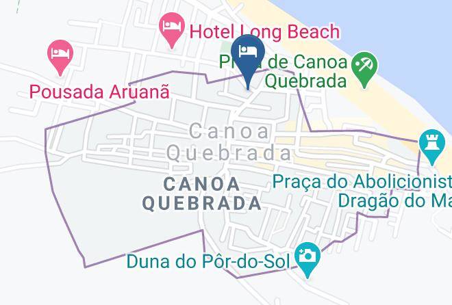 Aracati - Pousada Chataletta Maps