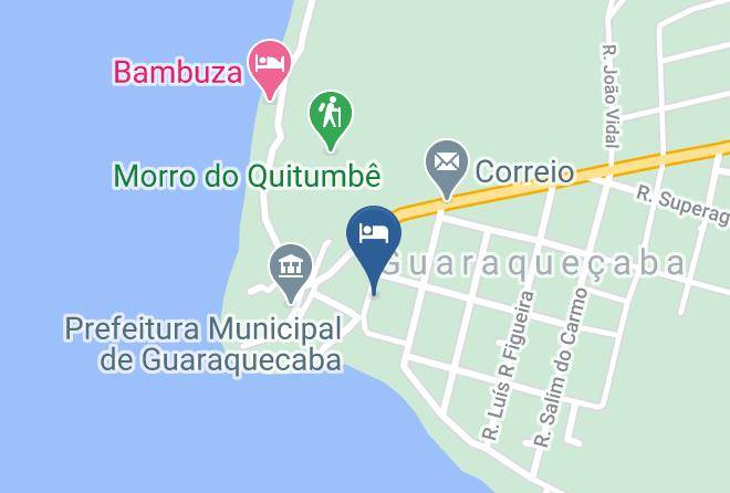 Guaraquecaba - Pousada Chaua Maps