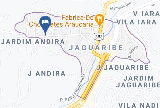 Campos Do Jordao - Pousada Chez Tete Maps