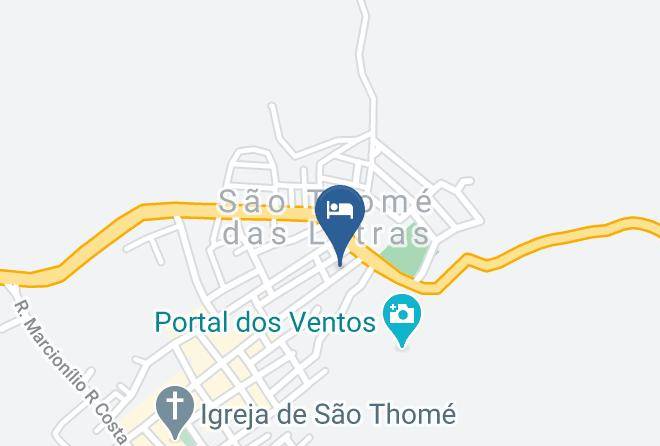 Sao Tome Das Letras - Pousada Chico Taquara Maps