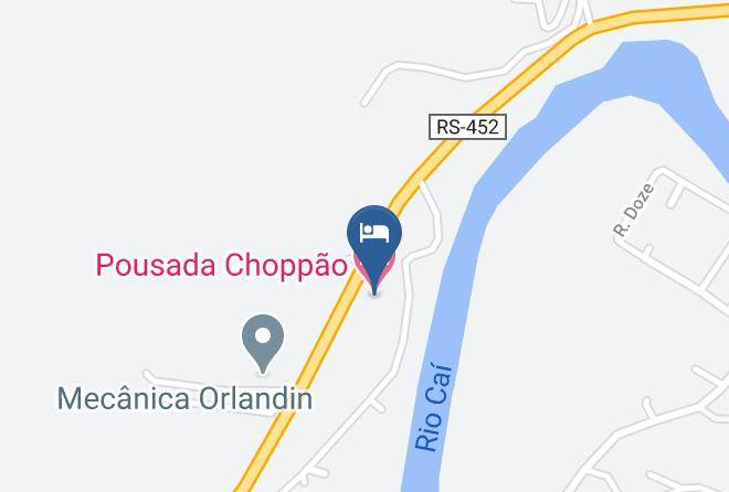 Feliz - Pousada Choppao Maps