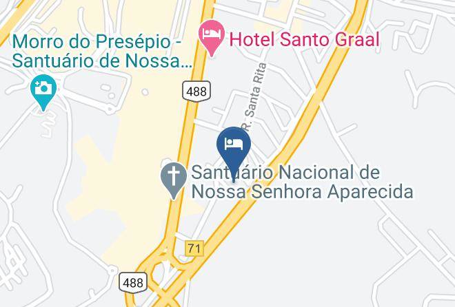 Aparecida - Pousada Churrascaria Recanto Maps