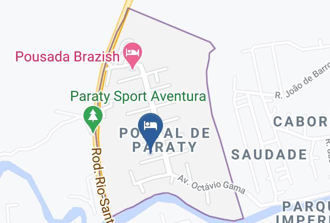 Parati - Pousada Cicerone Paraty Maps